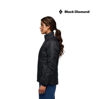 【Black Diamond】 Women's Solution 2.0 Jacket 女款保暖外套 PrimaLoft® 黑色3